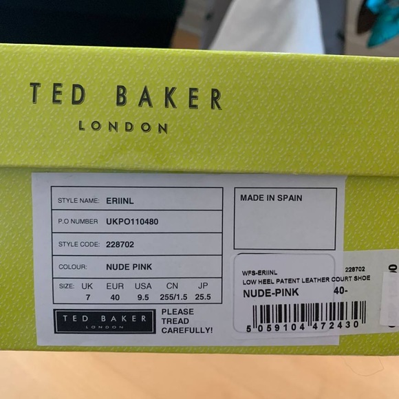 Brand NEW Ted Baker Eriinl Heel in Nude Pink - Picture 5 of 6